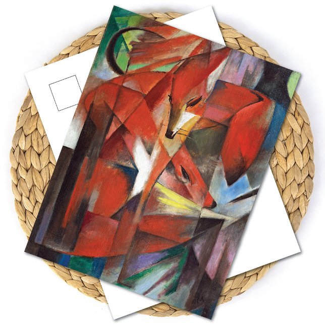 Die Füchse Franz Marc Postcard Postkarte (Von Creator hochgeladen)