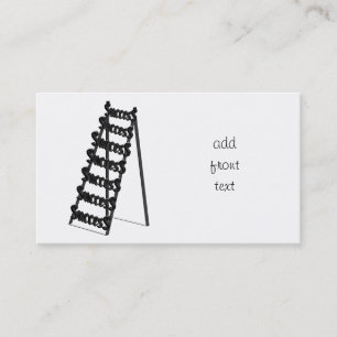 Die Führerin des Erfolgs Visitenkarte