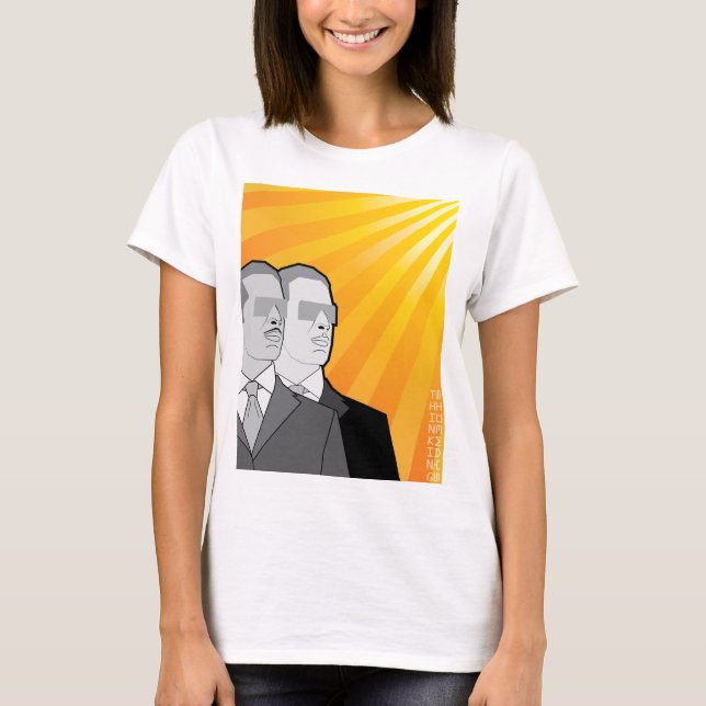 Die Führungs-Masken-Fall-Shirt der Frauen T-Shirt (Vorderseite)