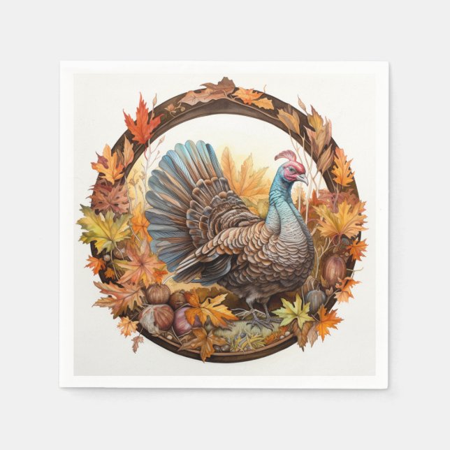 Die Fülle der Natur: Ernte der Freuden Serviette (Vorderseite)