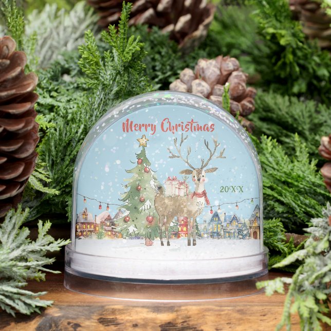 DIE FUN REINDEER GRENZLIGHTS SCHNEEKUGELN (Winter)