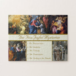 Die fünf freudigen Geheimnisse Puzzle