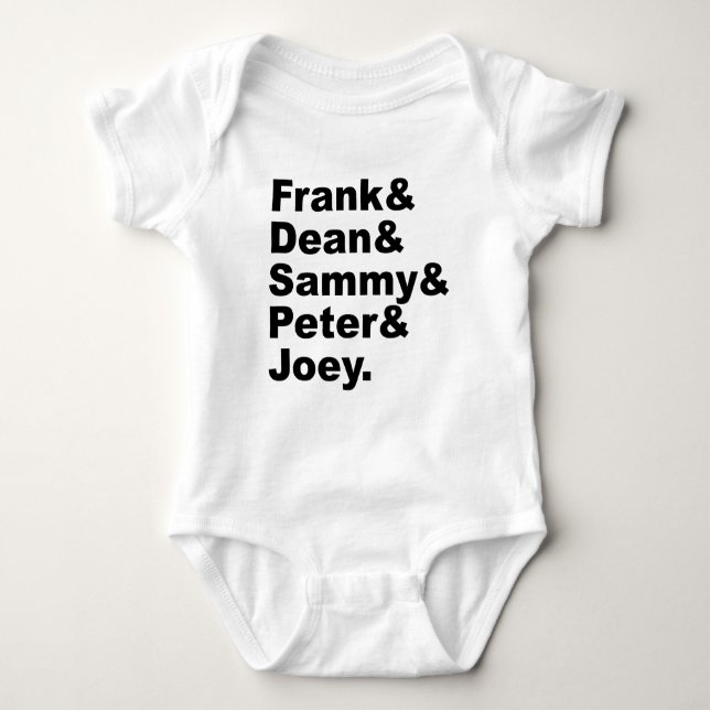 Die fünf Raten | Frank Dean Sammy Joey & Peter Baby Strampler (Vorderseite)