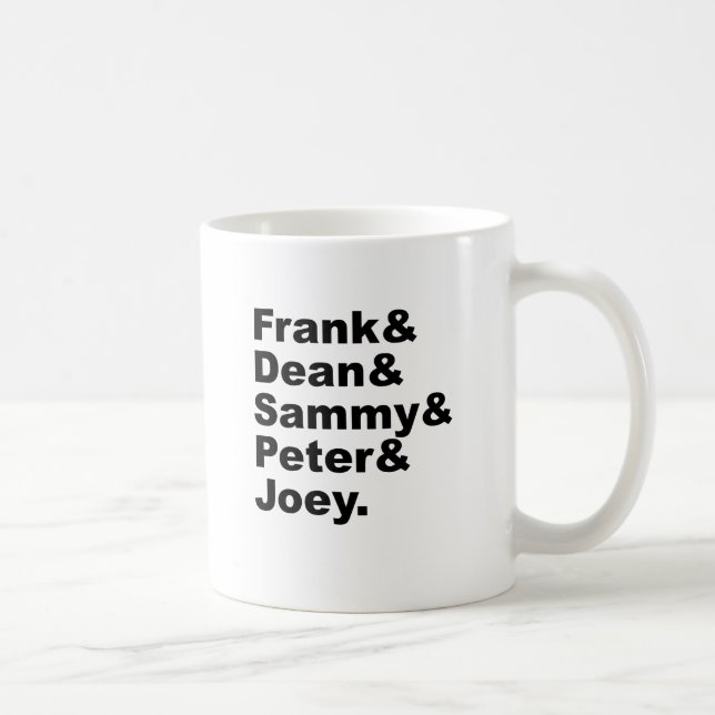 Die fünf Raten | Frank Dean Sammy Joey & Peter Kaffeetasse (Rechts)