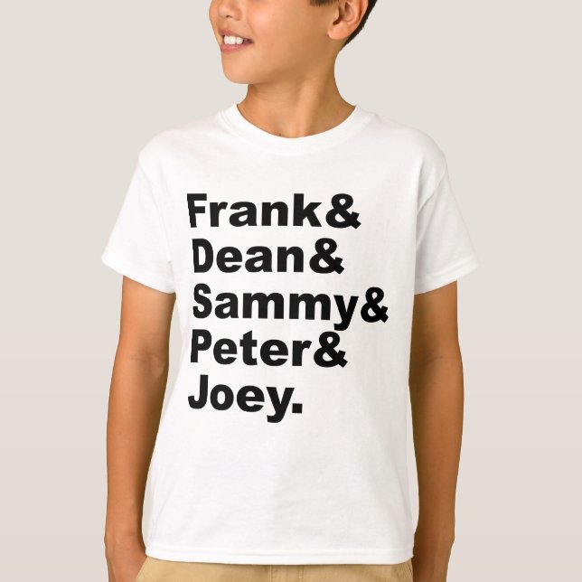 Die fünf Raten | Frank Dean Sammy Joey & Peter T-Shirt (Vorderseite)