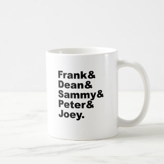 Die fünf Ratten | Frank Dean Sammy Joey & Peter Kaffeetasse