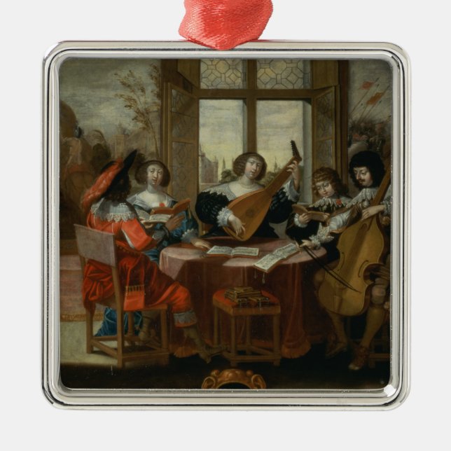 Die fünf Richtungen - Anhörung Silbernes Ornament (Vorne)