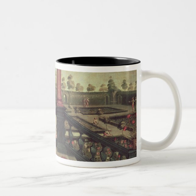 Die fünf Richtungen - Geruch Zweifarbige Tasse (Rechts)