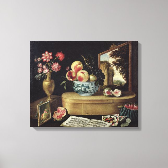 Die fünf Sinne, 1638 Leinwanddruck (Vorderseite)