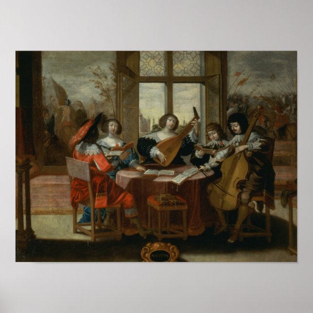 Die fünf Sinne - Hören Poster (Vorne)