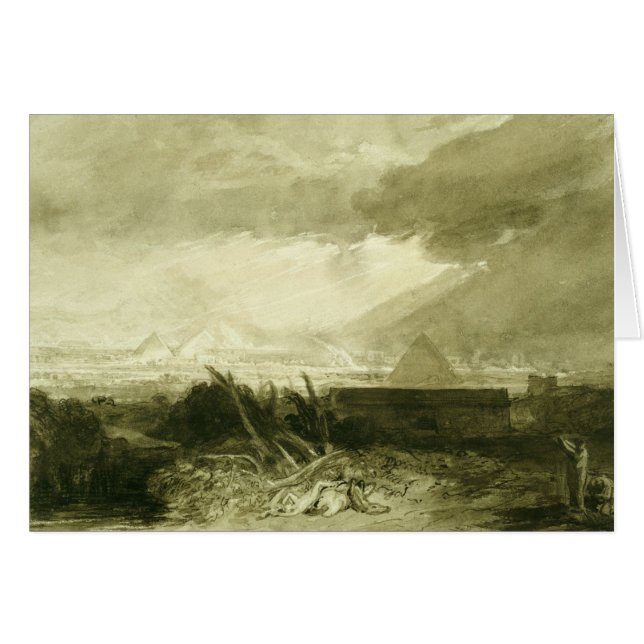 Die fünfte Pest von Ägypten, 1806-10 (Vorderseite (Horizontal))