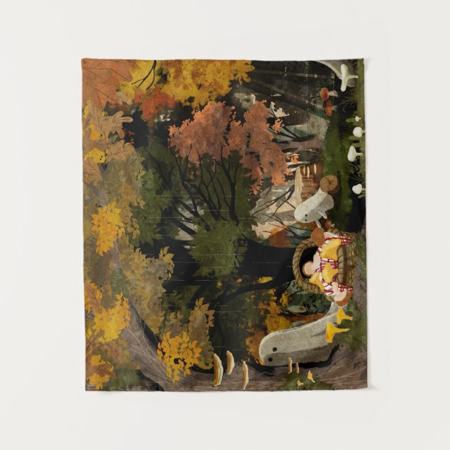 Die Fungi Nahrung Wandteppich (Vorderseite)