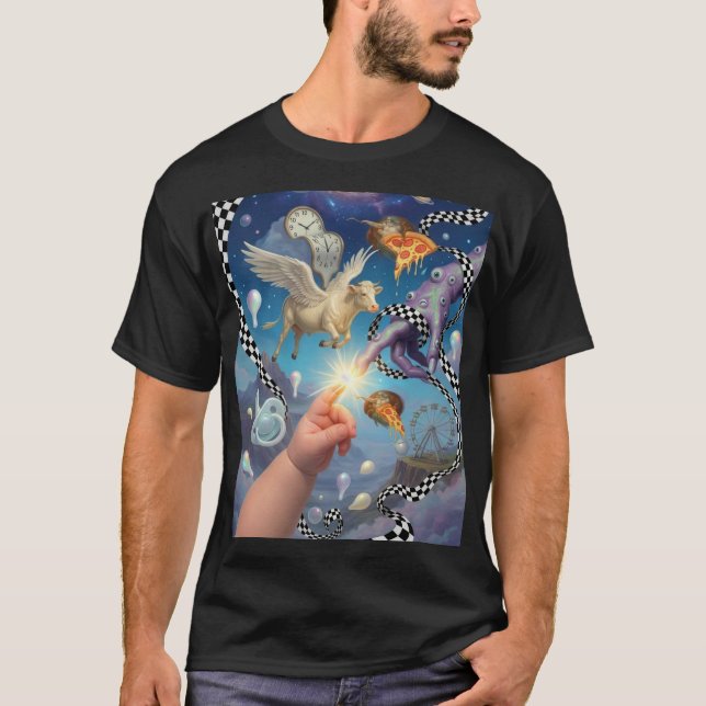Die Funken berühren T-Shirt (Vorderseite)