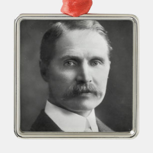 Die Funktelegrafie Hon Andrew Bonar Law M.P. Silbernes Ornament