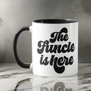 Die funktionelle, einfache und Vintage Retro-Typog Tasse