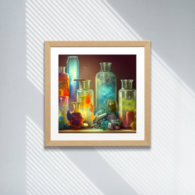 Die funktionierende Fantasiekunst des Alchemisten Poster (Von Creator hochgeladen)