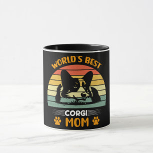 Die Funny World ist die beste Corgi-Mama Tasse