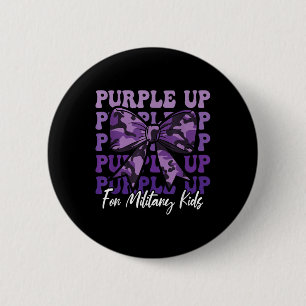 Die für das Militär Lila Coquette des militärische Button