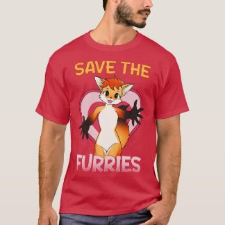 Die Furries I Fandom Cosplay 9 gerettet T-Shirt
