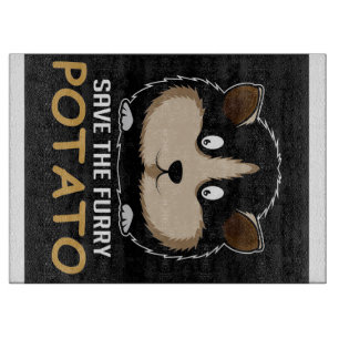 Die Furry Potato gerettet   Geschenke für Guinea Schneidebrett