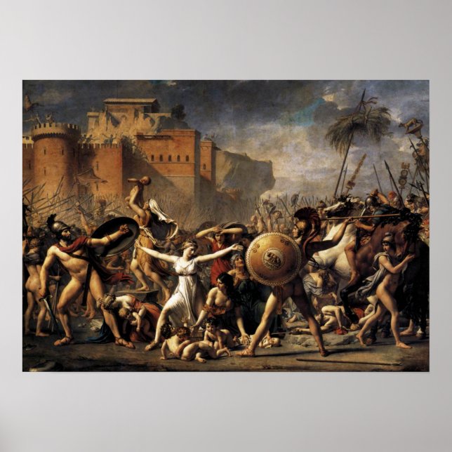 Die Fürsprache der Sabine Women Poster (Vorne)