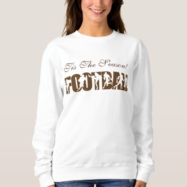Die Fußballsaison Sweatshirt (Vorderseite)