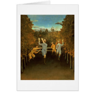 Die Fußballspieler, 1908 (Öl auf Leinwand)