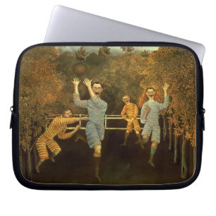 Die Fußballspieler, 1908 (Öl auf Leinwand) Laptopschutzhülle