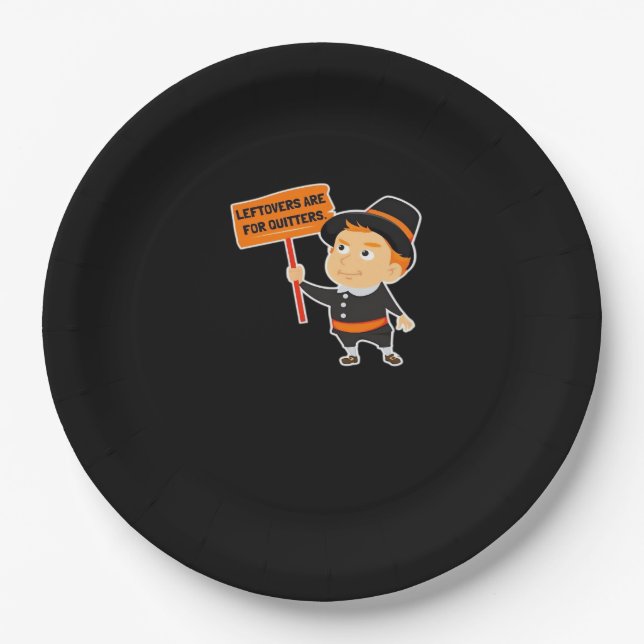 Die Fußgelenke sind für Quitters Erntedank Classic Pappteller (Vorderseite)