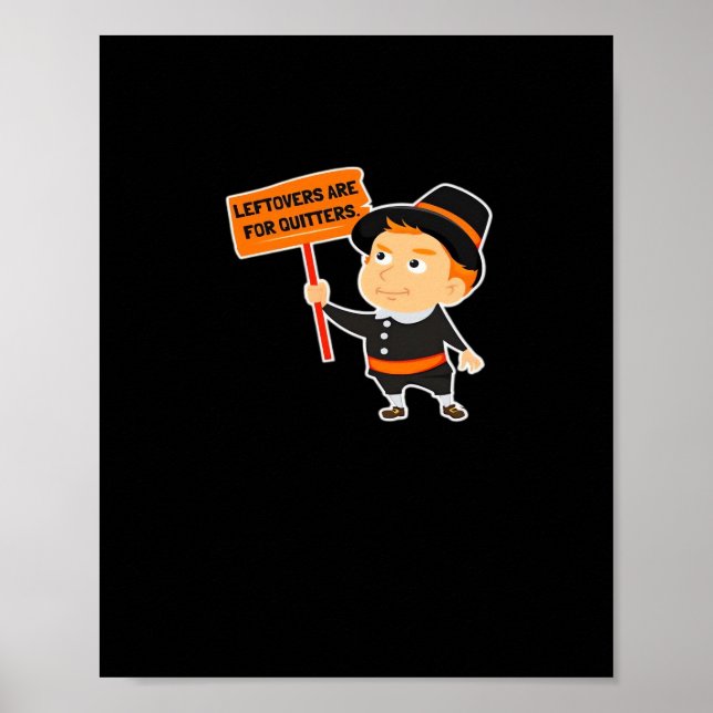 Die Fußgelenke sind für Quitters Erntedank Classic Poster (Vorne)