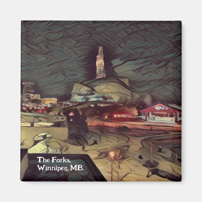 Die Gabel gewinnen, MB. Magnet (Vorne)