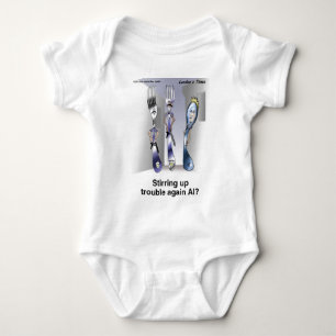 Die Gabel Polizei Lustige Cartoon Geschenke & Samm Baby Strampler