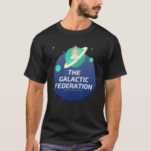 Die Galaktische Föderation Die Offenlegung Ist Auf T-Shirt