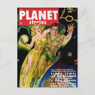 Die Galaxie durch die Fliege Postkarte