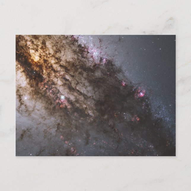 Die Galaxie Postkarte (Vorderseite)