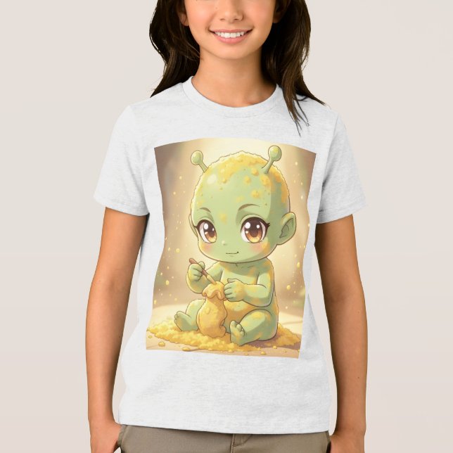 Die Galaxienwanderer des Nektars.2 Tri-Blend Shirt (Vorderseite)