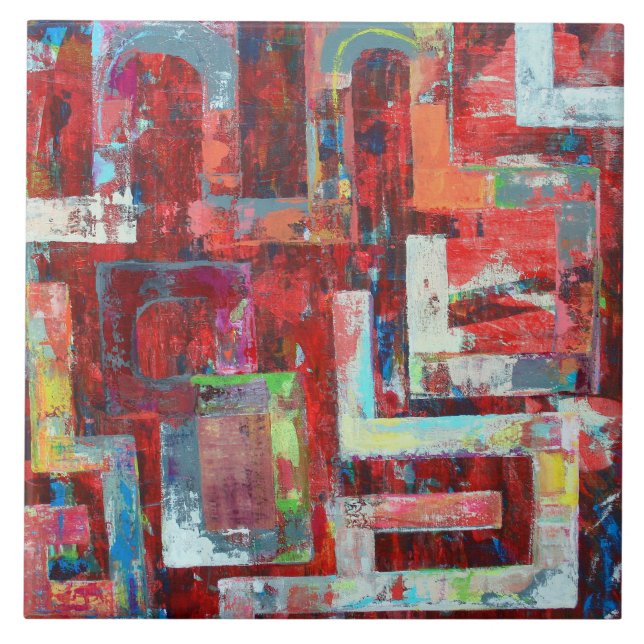 Die Galerie 6 x 6 Keramiken Fliese (Vorderseite)