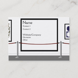 Die Galerie Visitenkarte