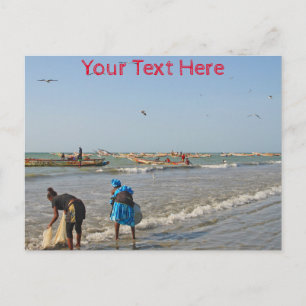 Die Gambia Postkarte individuell anpassen