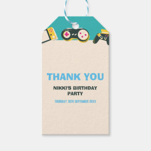 Die Game Time kids Personalisiert Gaming Geburtsta Geschenkanhänger