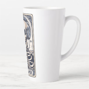 Die Gamer-Skelett-Tarotkarte Milchtasse