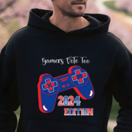 Die Gamer stimmen zu den Wahlen 2024 Hoodie
