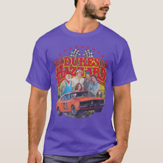 Die Gang aus Dukes of Hazzard Retro-Mädchen T-Shirt