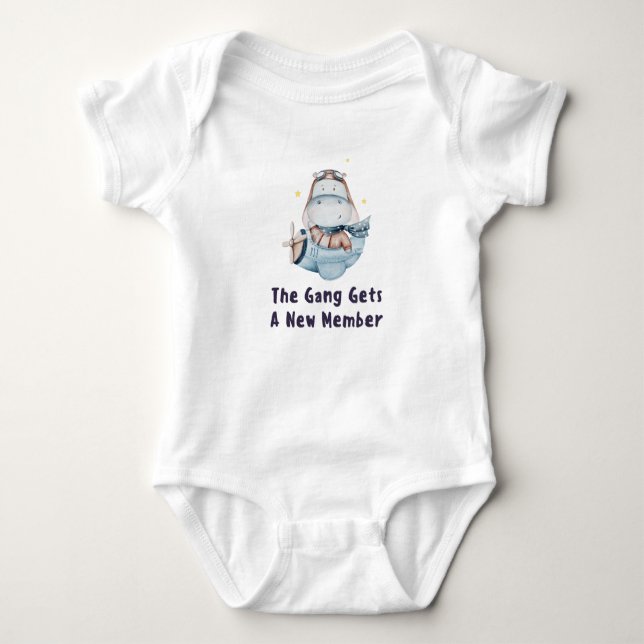 Die Gang bekommt einen neuen Baby-Bodysuit Baby Strampler (Vorderseite)
