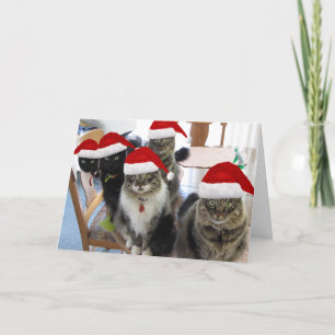 Die Gang frohe Weihnachtsgrüße Feiertagskarte