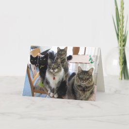 Die Gang Happy Oaster Card Feiertagskarte
