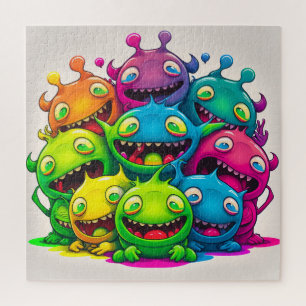 Die Gang ist alles Rainbow-Kreaturen rätseln Puzzle