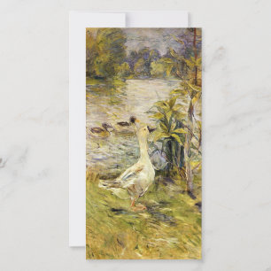 Die Gänse (von Berthe Morisot) Karte