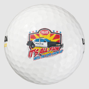 Die ganze Fun-Polizei Golfball