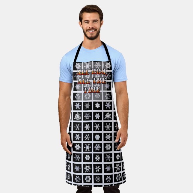 Die ganze GRILLEN, Schneetage Schürze (Getragen)